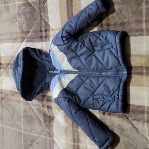 Little Me Boy's Hooded Puffer Jacket